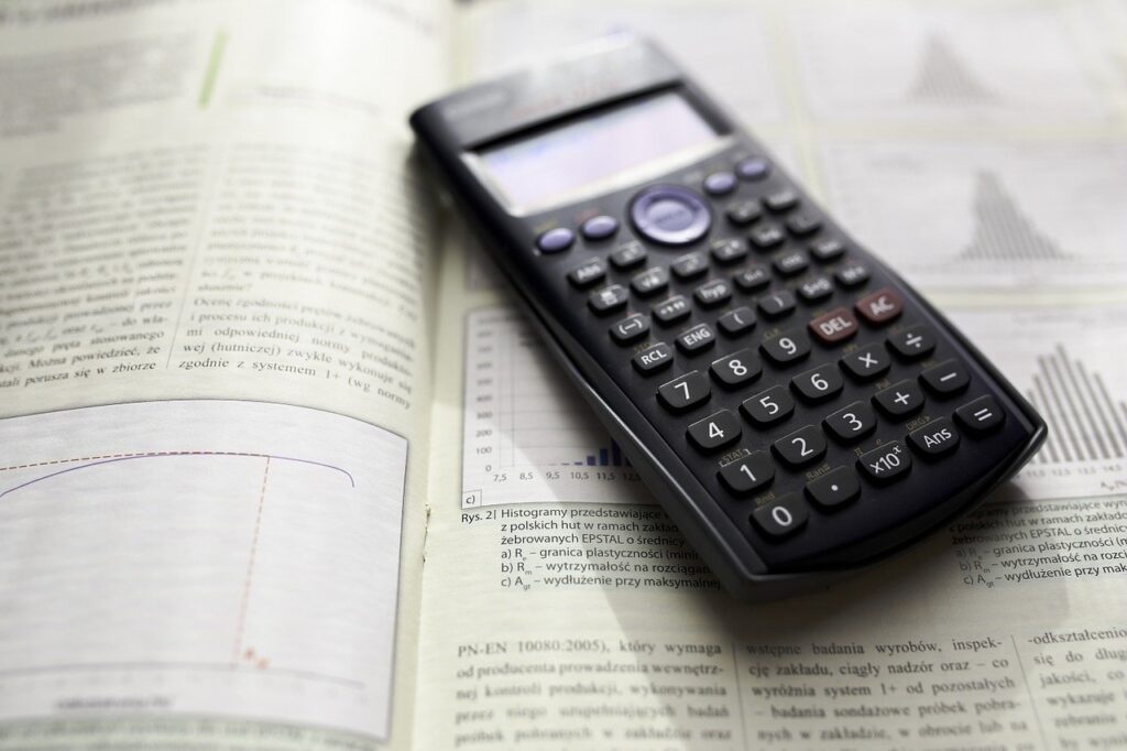 calculator, scientific, numbers