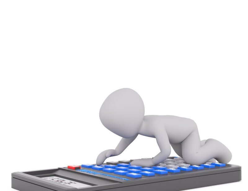 calculation, white male, 3d model