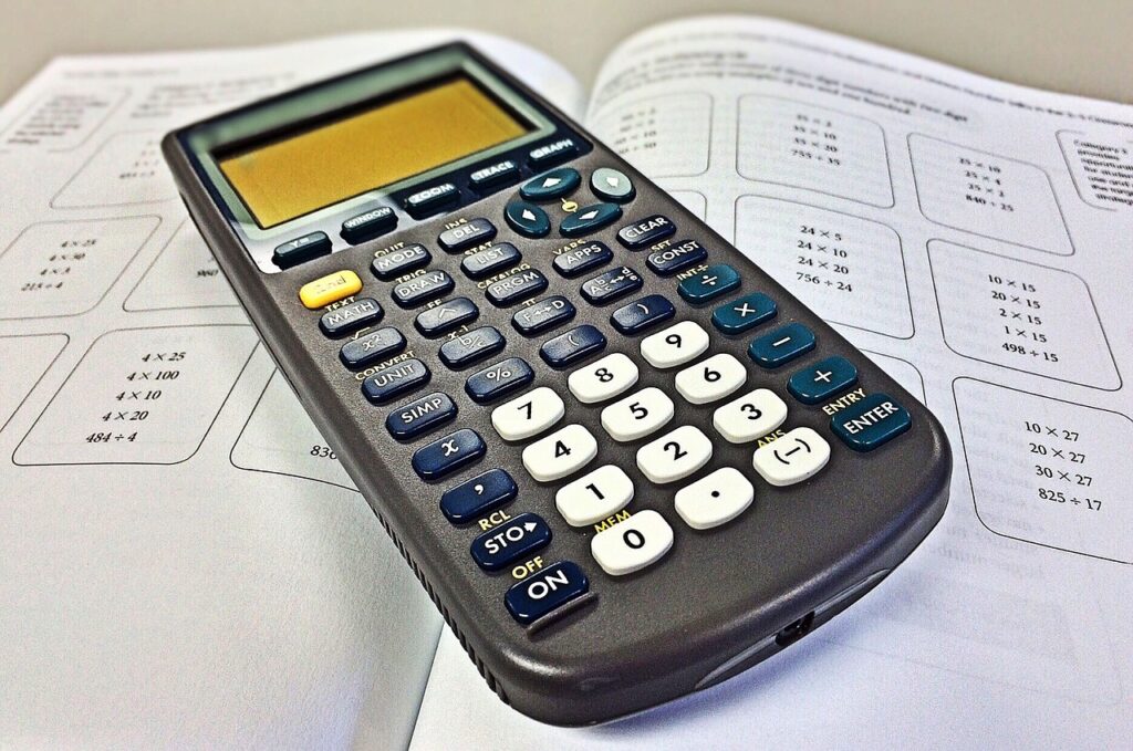 calculator, math, mathematics